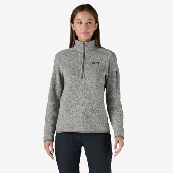 Patagonia Women's Birch White Better Sweater® 1/4-Zip Fleece Medium - Picture 1 of 13